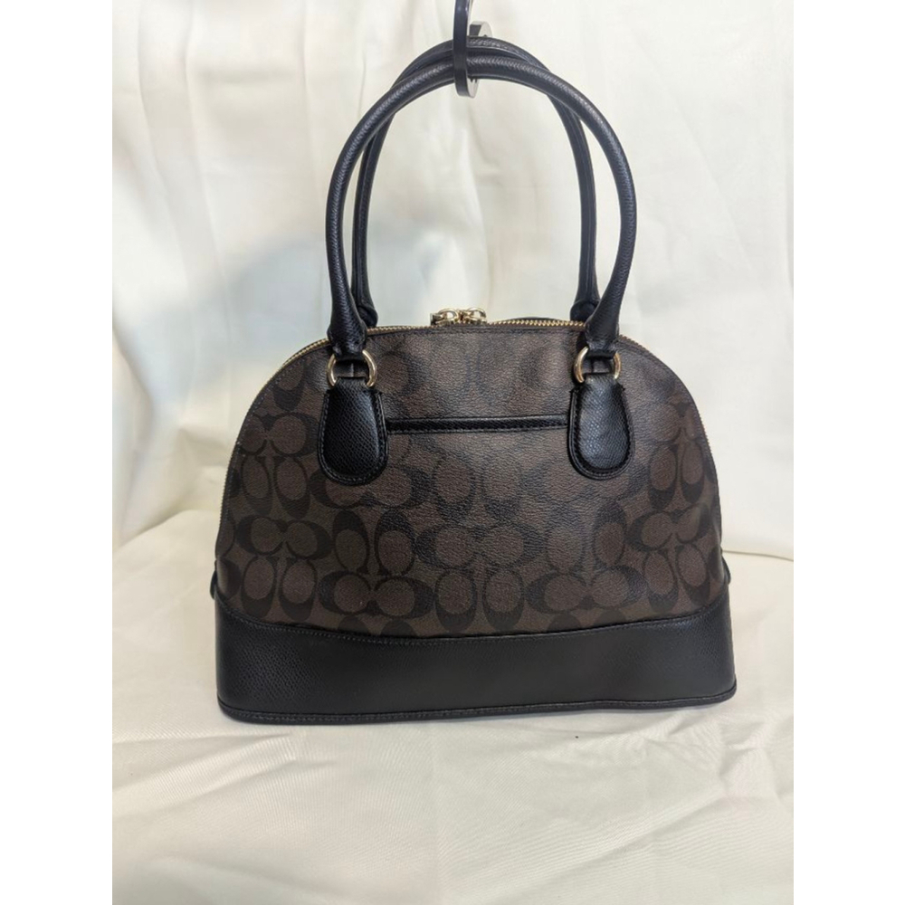 RARE Coach Cora Domed Satchel Crossbody Bag 33904 AUTHENTIC - Picture 4 of 15